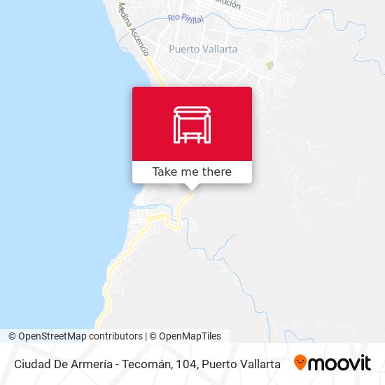 Ciudad De Armería - Tecomán, 104 map