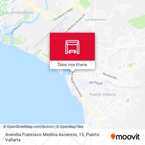 Mapa de Avendia Francisco Medina Ascencio, 15