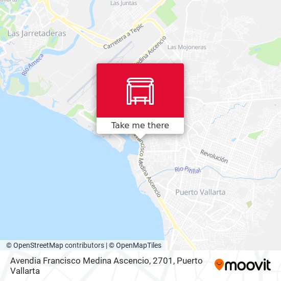 Mapa de Avendia Francisco Medina Ascencio, 2701