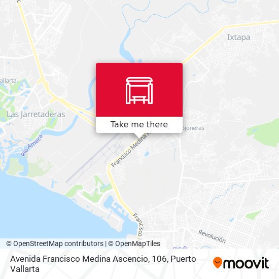Avenida Francisco Medina Ascencio, 106 map