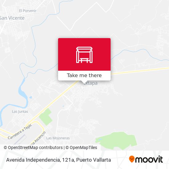 Avenida Independencia, 121a map