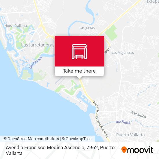 Mapa de Avendia Francisco Medina Ascencio, 7962