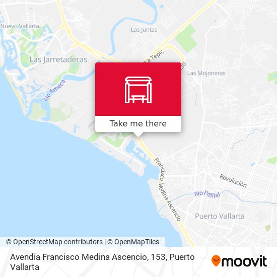 Avendia Francisco Medina Ascencio, 153 map