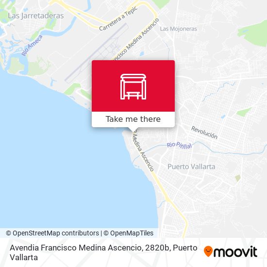 Avendia Francisco Medina Ascencio, 2820b map