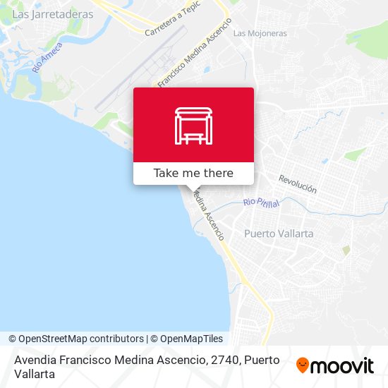 Avendia Francisco Medina Ascencio, 2740 map