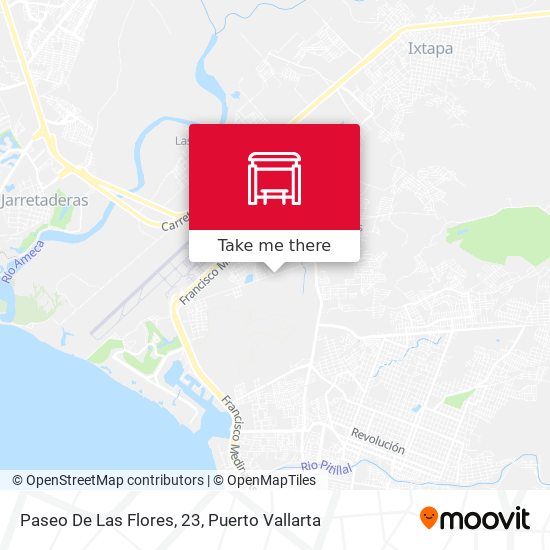 Mapa de Paseo De Las Flores, 23