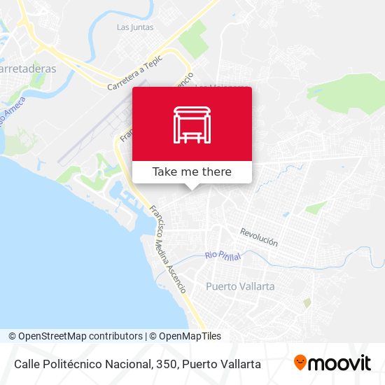 Calle Politécnico Nacional, 350 map