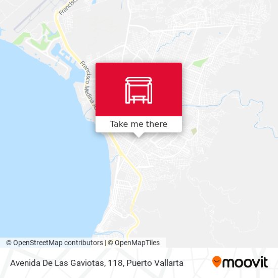 Avenida De Las Gaviotas, 118 map