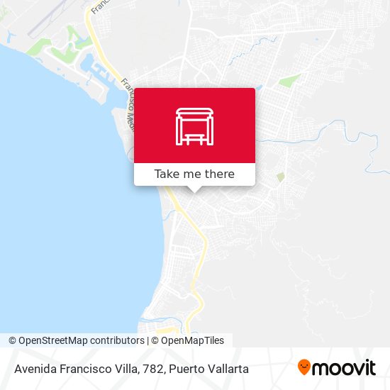 Avenida Francisco Villa, 782 map
