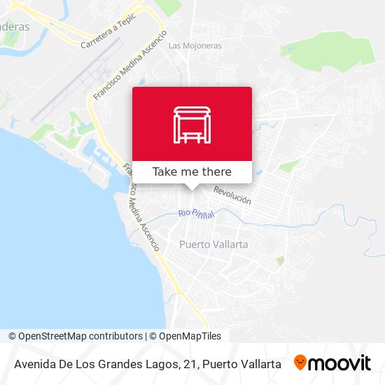 Mapa de Avenida De Los Grandes Lagos, 21