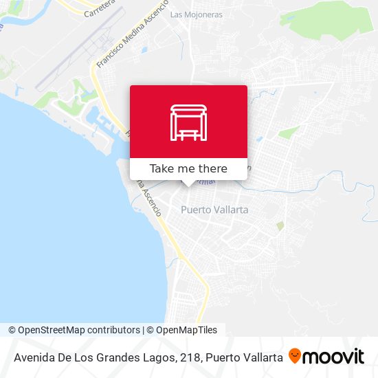 Mapa de Avenida De Los Grandes Lagos, 218