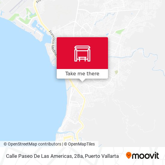 Mapa de Calle Paseo De Las Americas, 28a