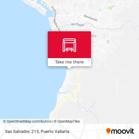 San Salvador, 215 map