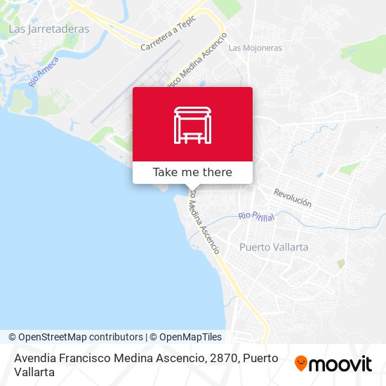 Mapa de Avendia Francisco Medina Ascencio, 2870