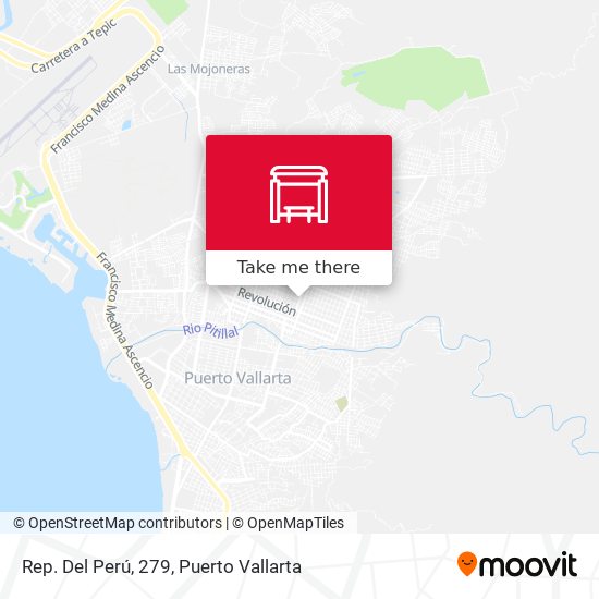 Rep. Del Perú, 279 map