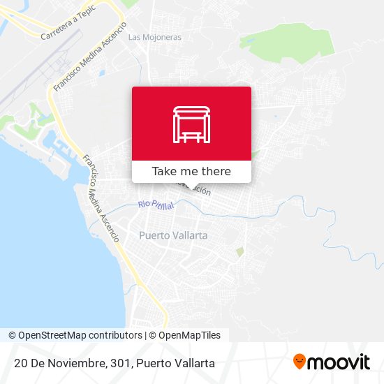 20 De Noviembre, 301 map