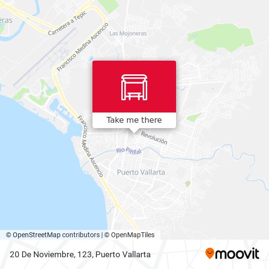 20 De Noviembre, 123 map
