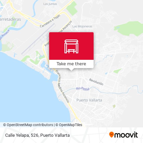 Calle Yelapa, 526 map