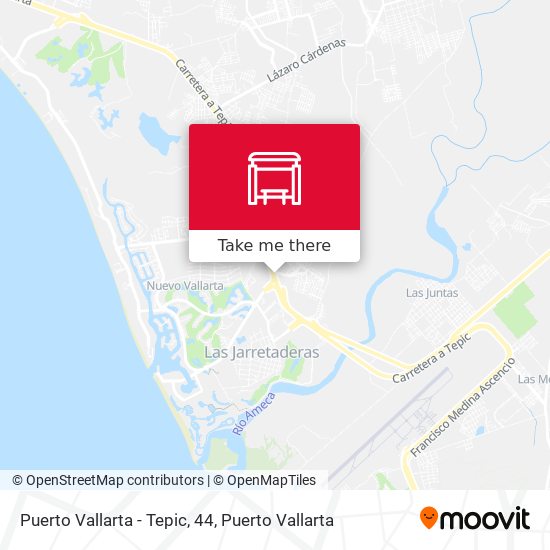 Puerto Vallarta - Tepic, 44 map