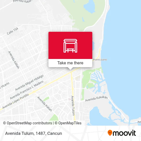 Avenida Tulum, 1487 map