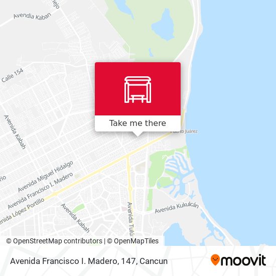 Avenida Francisco I. Madero, 147 map