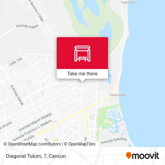 Diagonal Tulum, 7 map