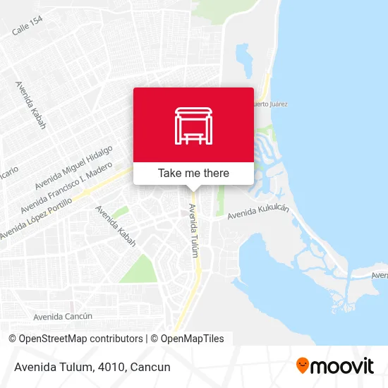 Avenida Tulum, 4010 map