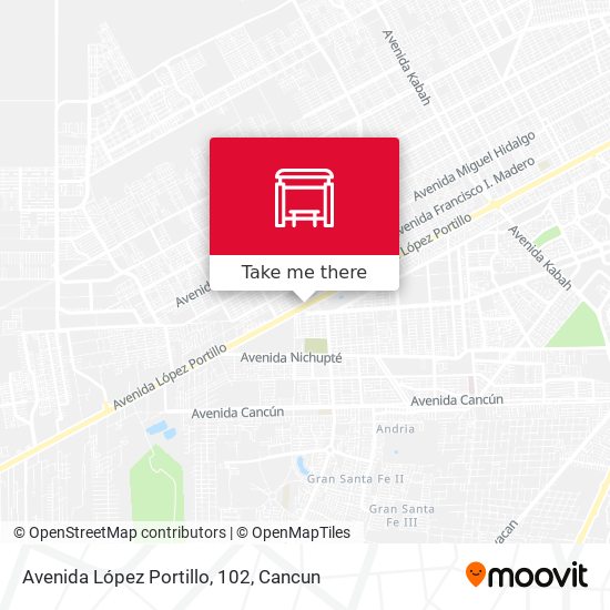 Avenida López Portillo, 102 map