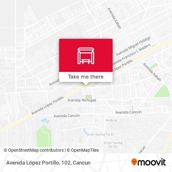 Avenida López Portillo, 102 map
