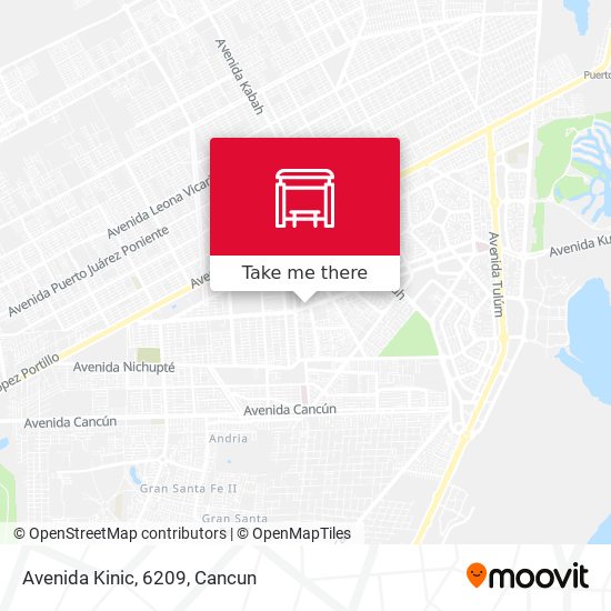 Mapa de Avenida Kinic, 6209