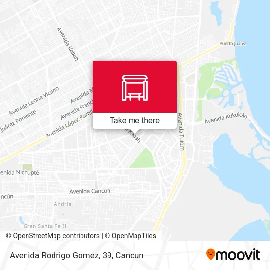 Avenida Rodrigo Gómez, 39 map
