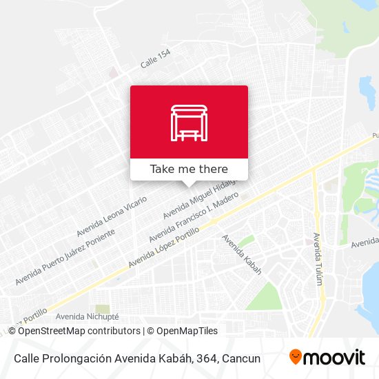Calle Prolongación Avenida Kabáh, 364 map