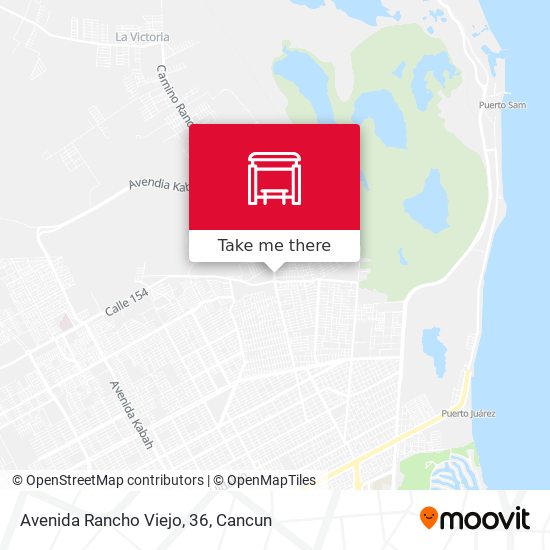 Mapa de Avenida Rancho Viejo, 36