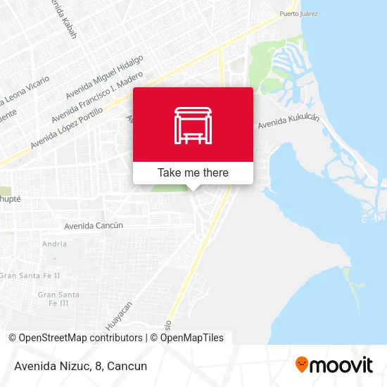 Mapa de Avenida Nizuc, 8