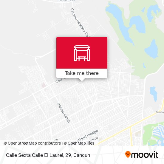 Mapa de Calle Sexta Calle El Laurel, 29