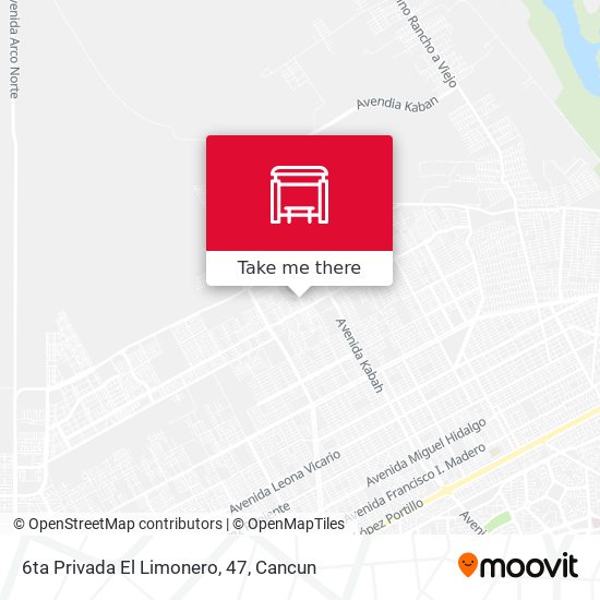 Mapa de 6ta Privada El Limonero, 47