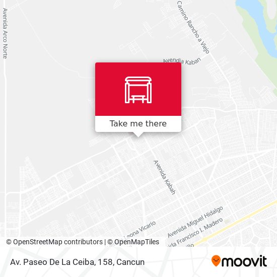 Av. Paseo De La Ceiba, 158 map