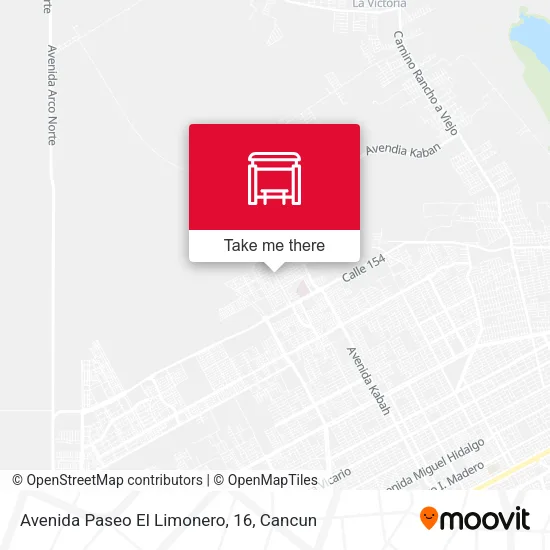 Mapa de Avenida Paseo El Limonero, 16