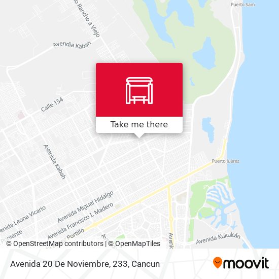 Avenida 20 De Noviembre, 233 map
