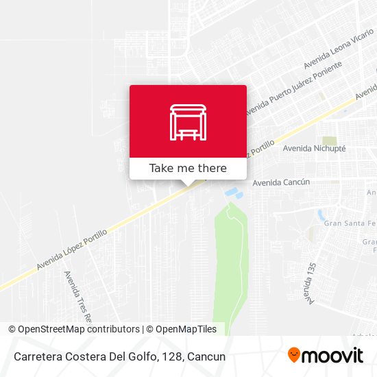 Carretera Costera Del Golfo, 128 map