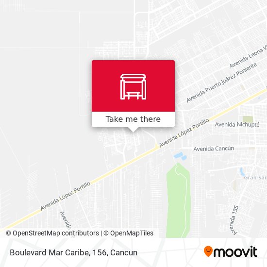 Boulevard Mar Caribe, 156 map