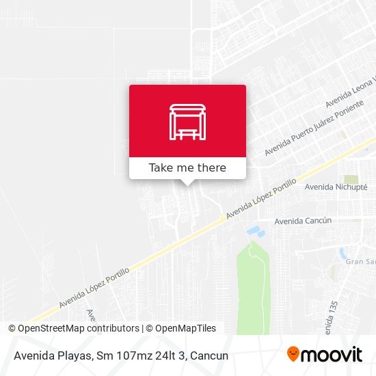 Avenida Playas, Sm 107mz 24lt 3 map