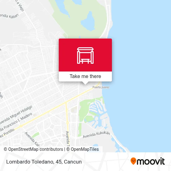 Lombardo Toledano, 45 map