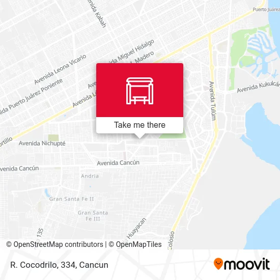 R. Cocodrilo, 334 map