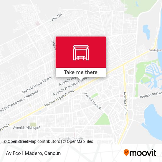 Mapa de Av Fco I Madero