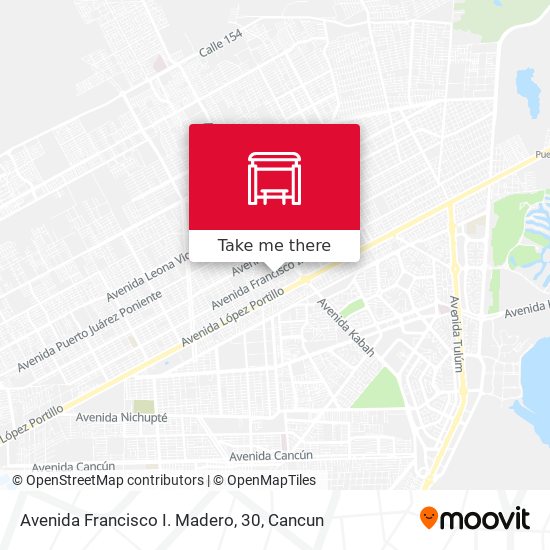 Mapa de Avenida Francisco I. Madero, 30