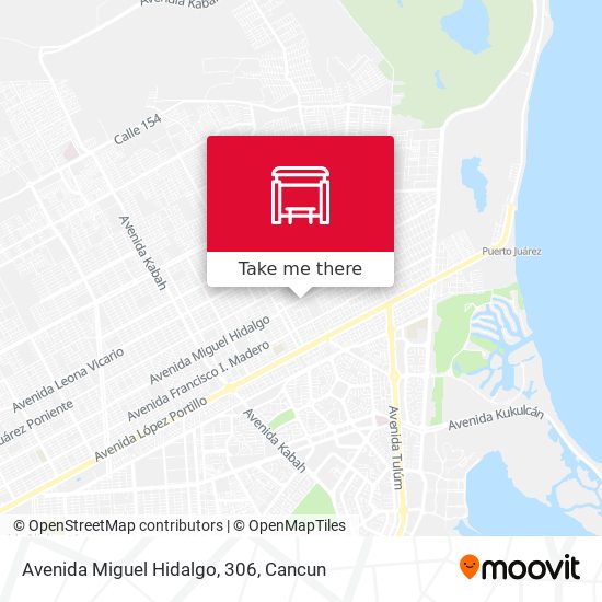 Avenida Miguel Hidalgo, 306 map
