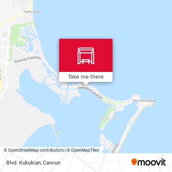 Mapa de Blvd. Kukulcan