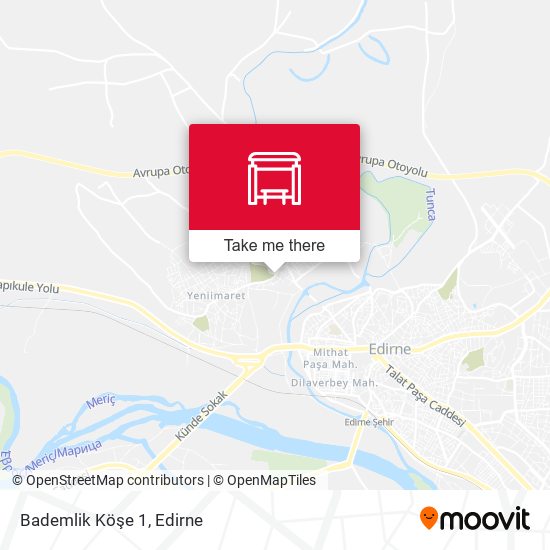 Bademlik Köşe 1 map