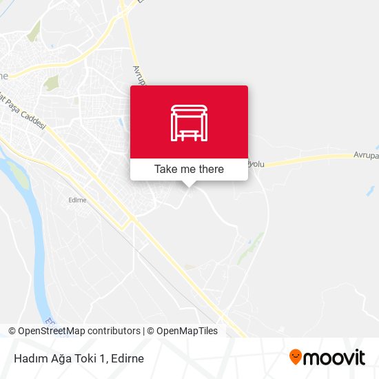 Hadım Ağa Toki 1 map